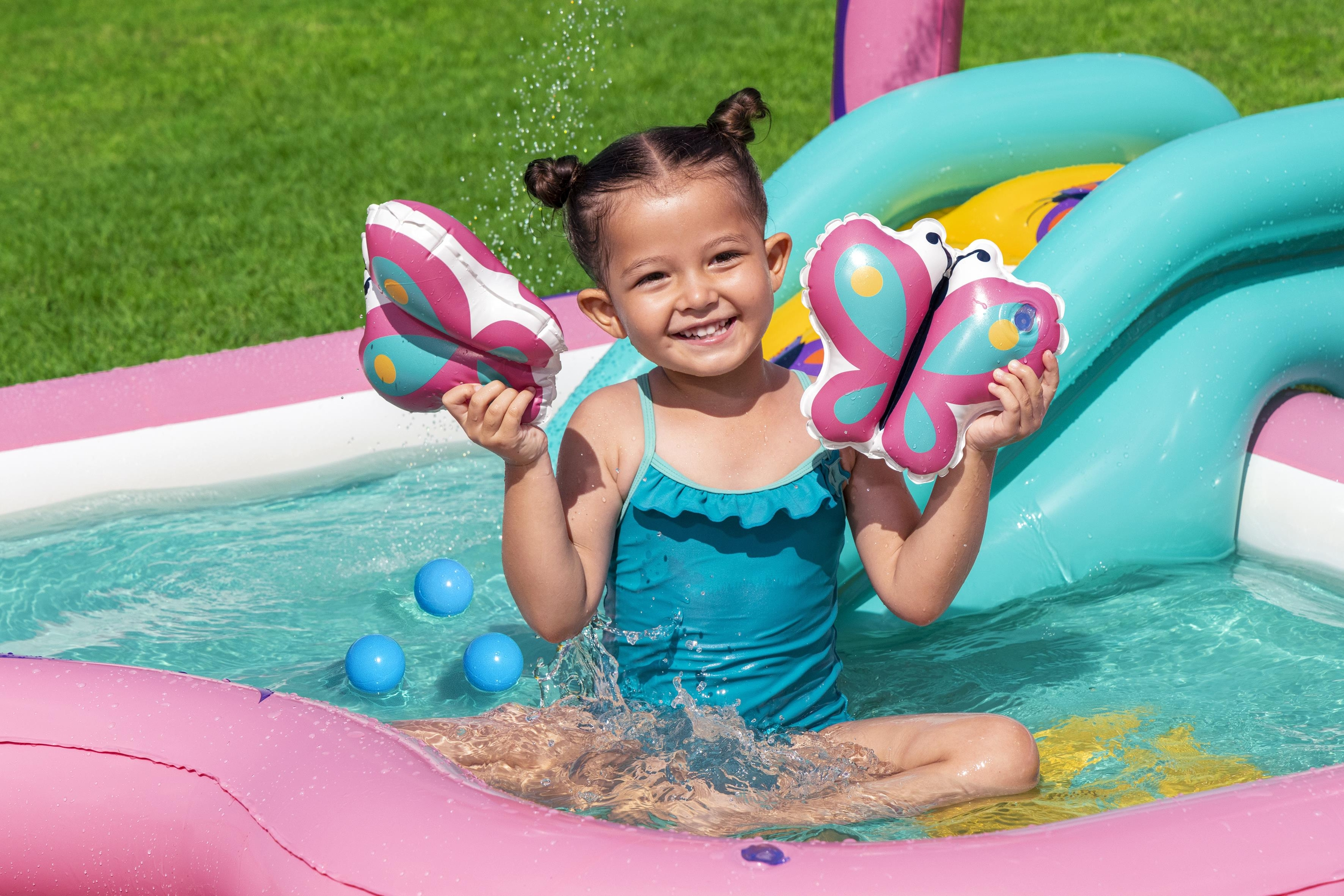 عکس مرکز بازی بادی Bestway Butterfly Wonder 53175