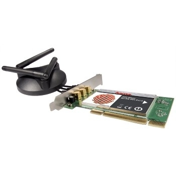 Hama WLAN PCI Card 300 Mbps, flexible antenna – image 3