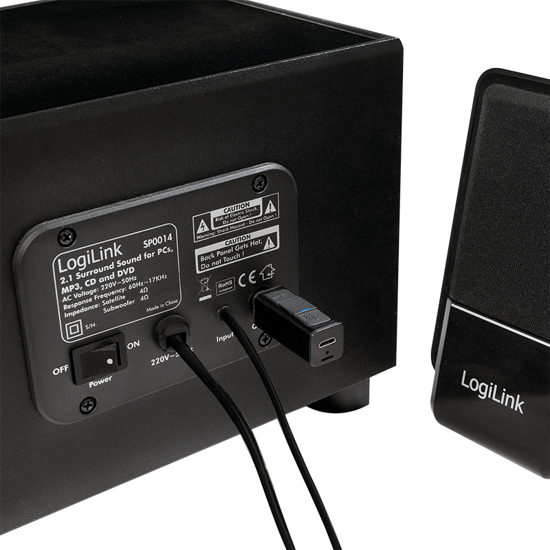 LogiLink BT0045 car media receiver Black Bluetooth – image 4