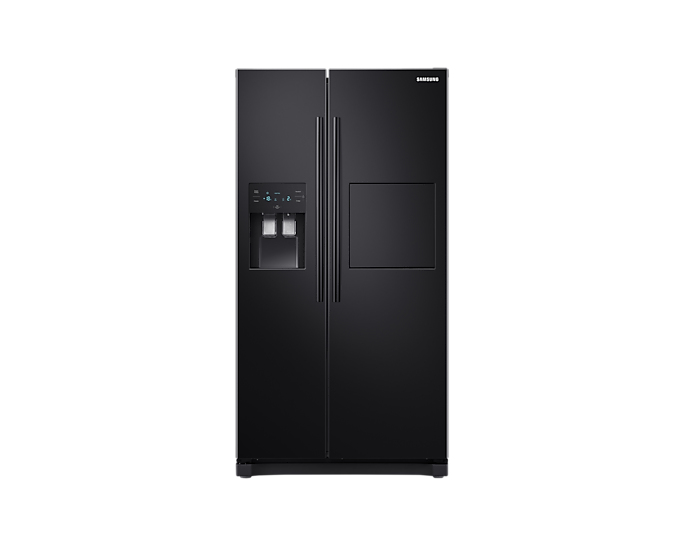 Samsung RS50N3803BC side-by-side refrigerator Freestanding