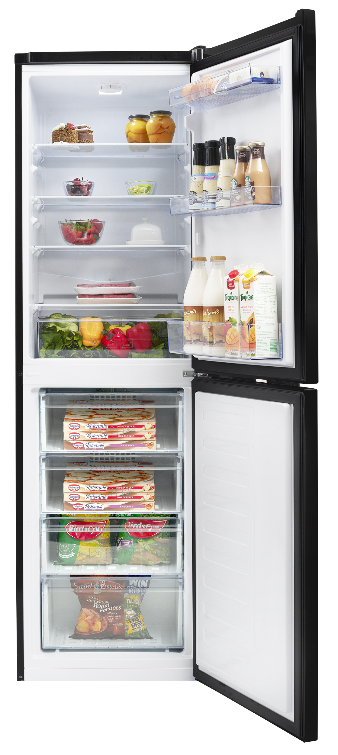 Beko CFG3582B Freestanding Frost Free Fridge Freezer with Freezer Guard – image 3