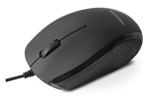 MEDION 40042467A1 mouse Office Ambidextrous USB Type-A Blue Trace