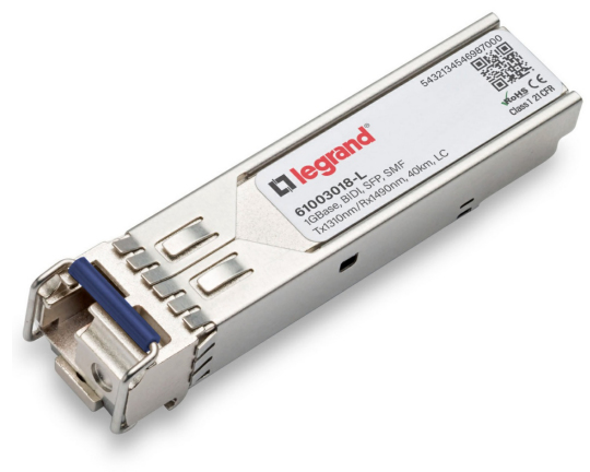 Legrand 61003018-L network transceiver module Fiber optic 1000 Mbit/s SFP