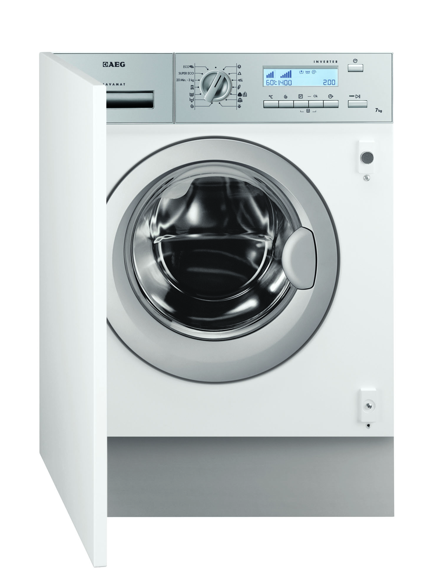 AEG L82470BI washing machine Front-load