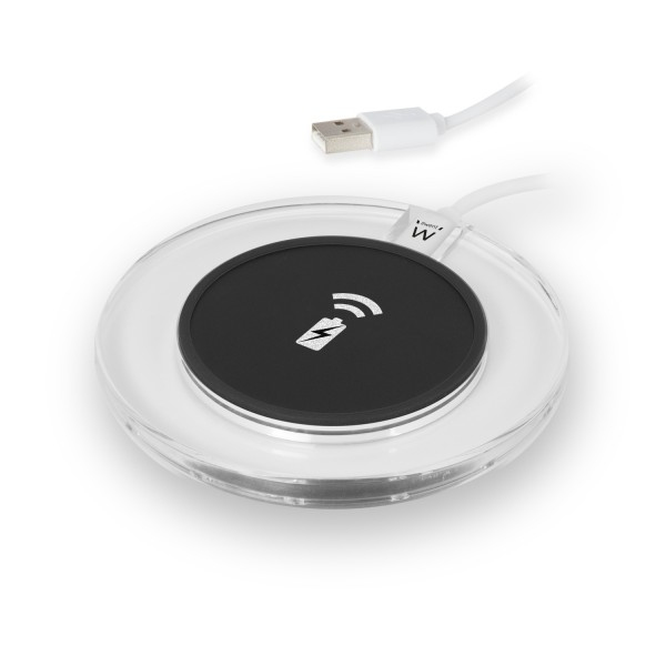 Ewent EW1190 mobile device charger Universal Black, Transparent, White Indoor