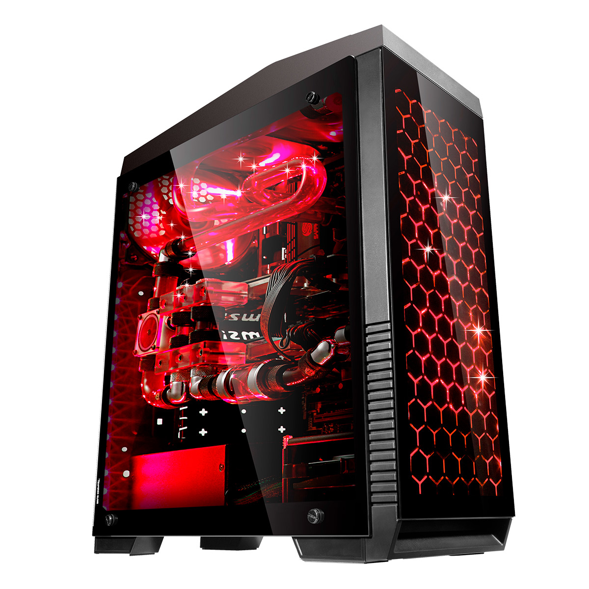 UNYKAch Exagon Tower Black – image 1
