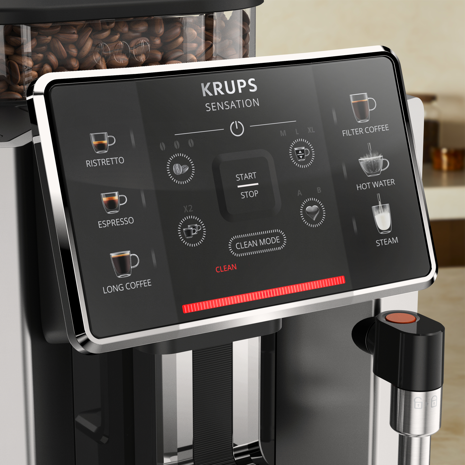 Krups Sensation C50 EA9108 Fully-auto Espresso machine – image 4