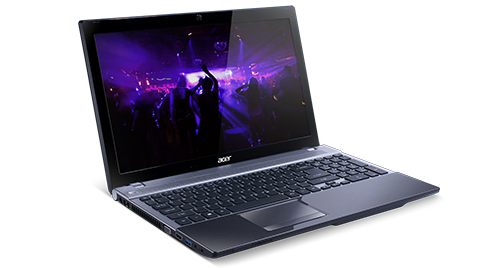 Acer Aspire 571G-53218G50Maii Intel® Core™ i5 i5-3210M Laptop 39.6 cm (15.6") HD 8 GB DDR3-SDRAM 500 GB HDD NVIDIA® GeForce® GT 630M Wi-Fi 4 (802.11n) Windows 7 – image 1