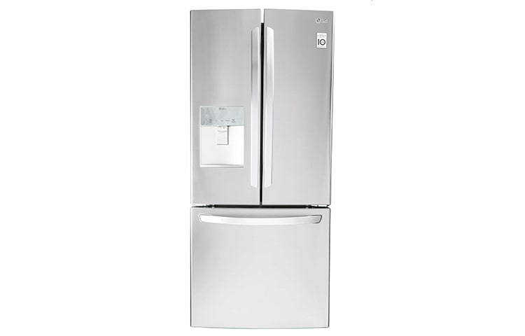 LG GF22WGS side-by-side refrigerator Freestanding – image 2