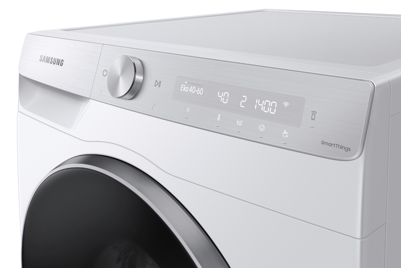 Samsung WD12TP34DSH/AH washer dryer Freestanding Front-load White – image 4