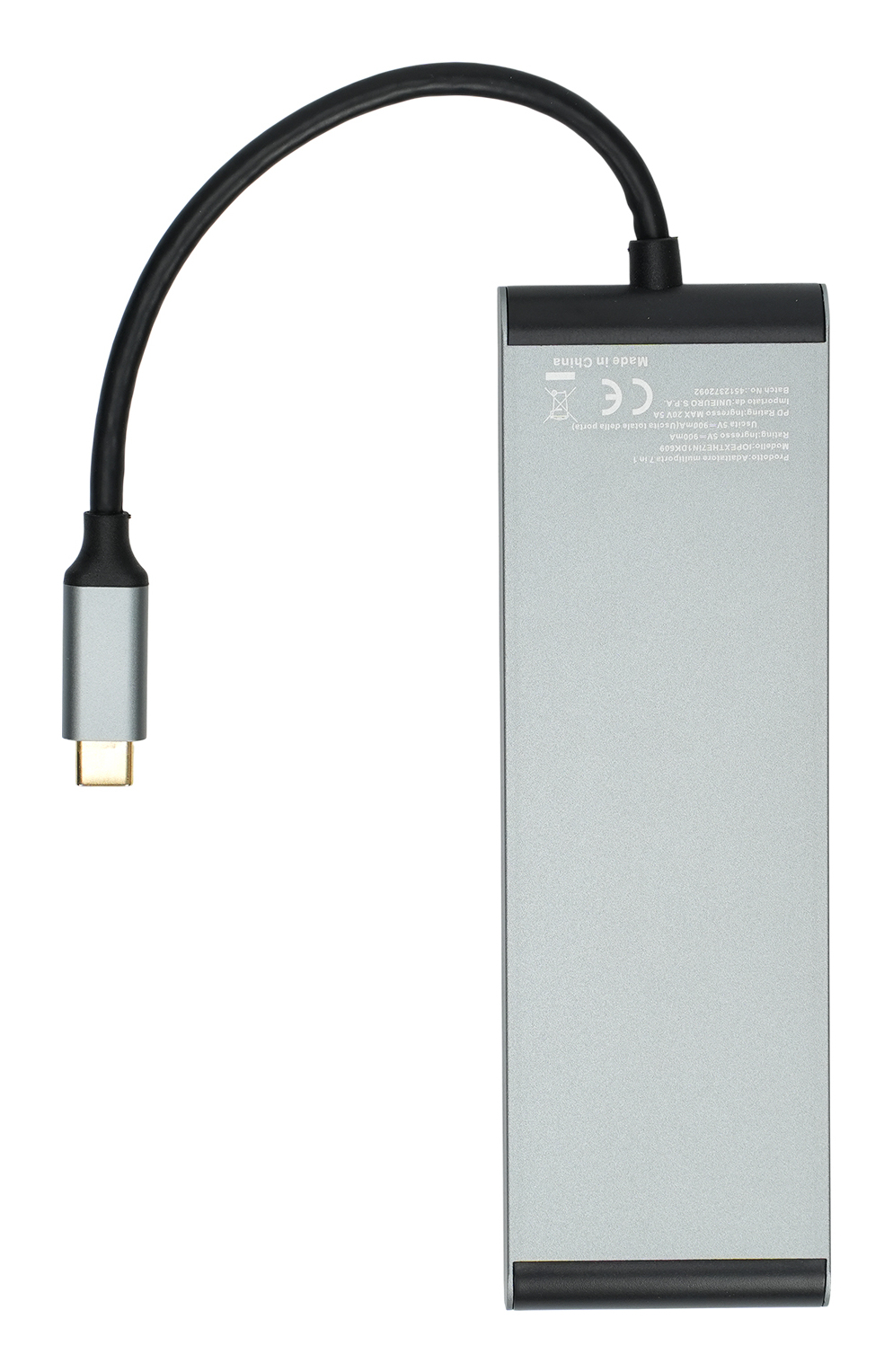 IOPLEE IOPEXTHE7IN1DK609 interface hub USB Type-C Grey – image 4