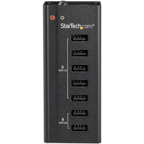 StarTech.com 7-Port USB Charging Station with – image 2