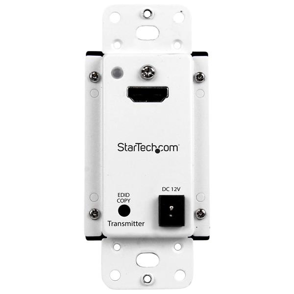 StarTech.com Wall Plate HDMI over CAT5 Extender with Power Over Cable – 1080p – 165ft (50m) – image 2