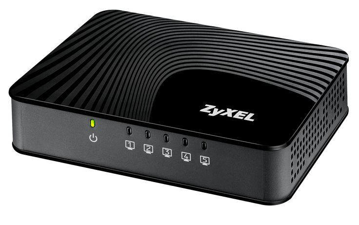 Zyxel GS105SV2 network switch Unmanaged L2 Gigabit Ethernet (10/100/1000) Black – image 1