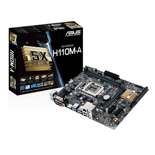 ASUS H110M-A Intel® H110 LGA 1151 (Socket H4) micro ATX