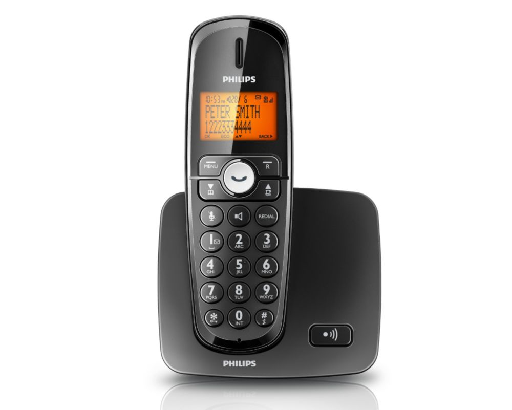 Philips SoClear XL3701B/51 telephone Analog telephone Caller ID Black