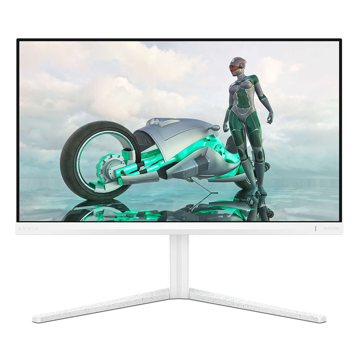 Philips Evnia 24M2N3201A/00 Monitor PC 605 cm 23.8 1920 x 1080 Pixel Full HD LCD Bianco (EVNIA 3000 White Fast IPS FHD 180Hz H)