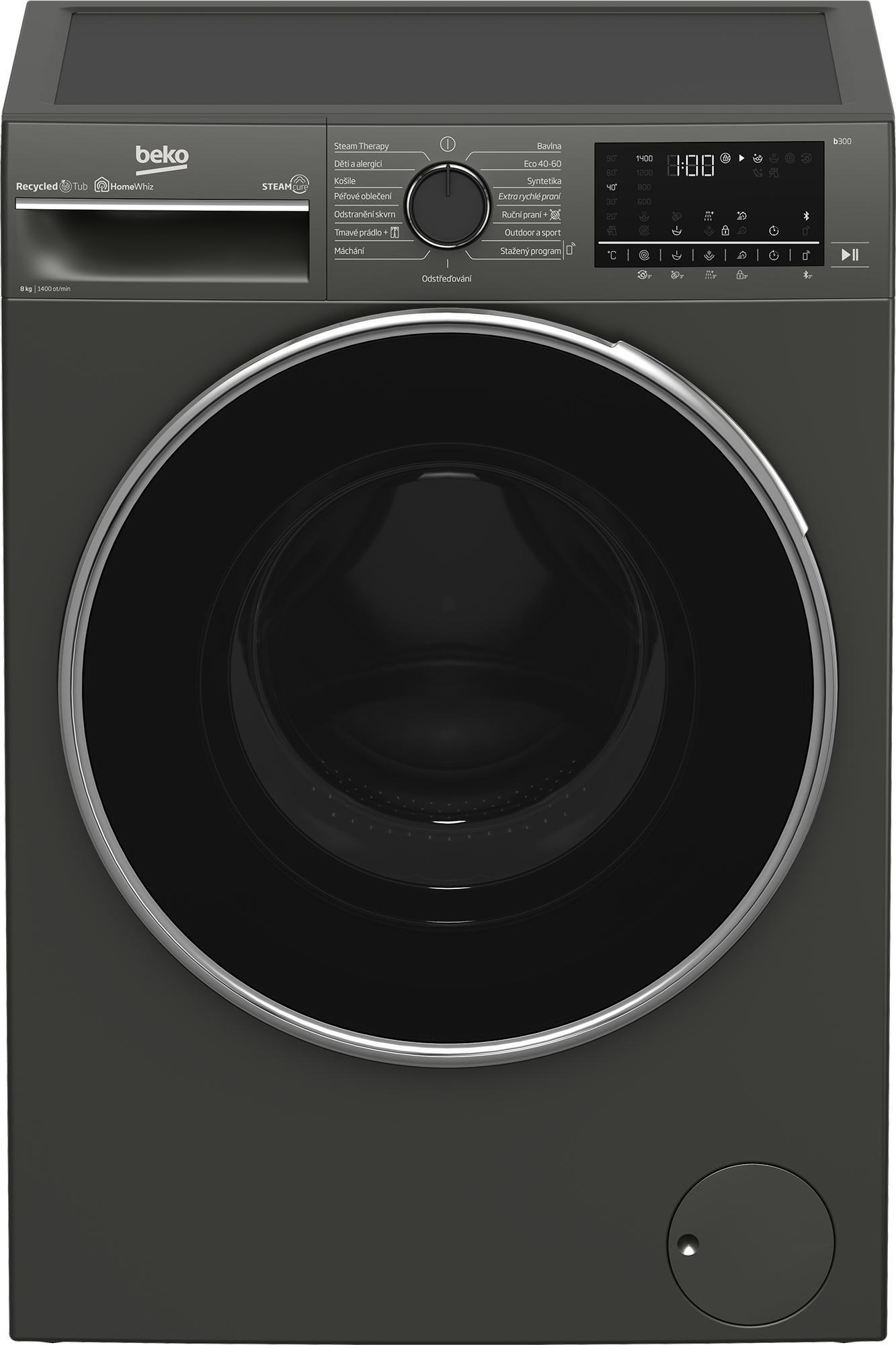 Beko B5WFU58418MCSHBC washing machine Front-load – image 1