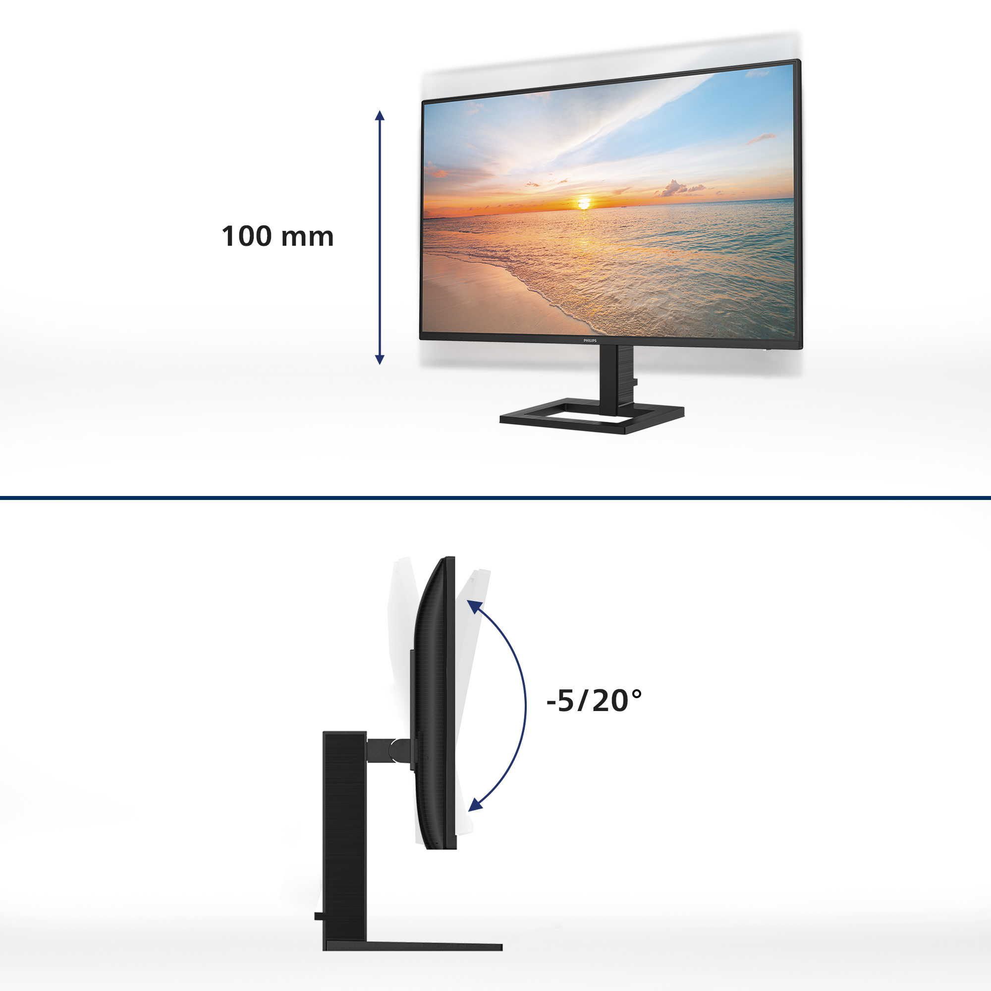 Philips 1000 series 27E1N1600AM/00 computer monitor – image 2