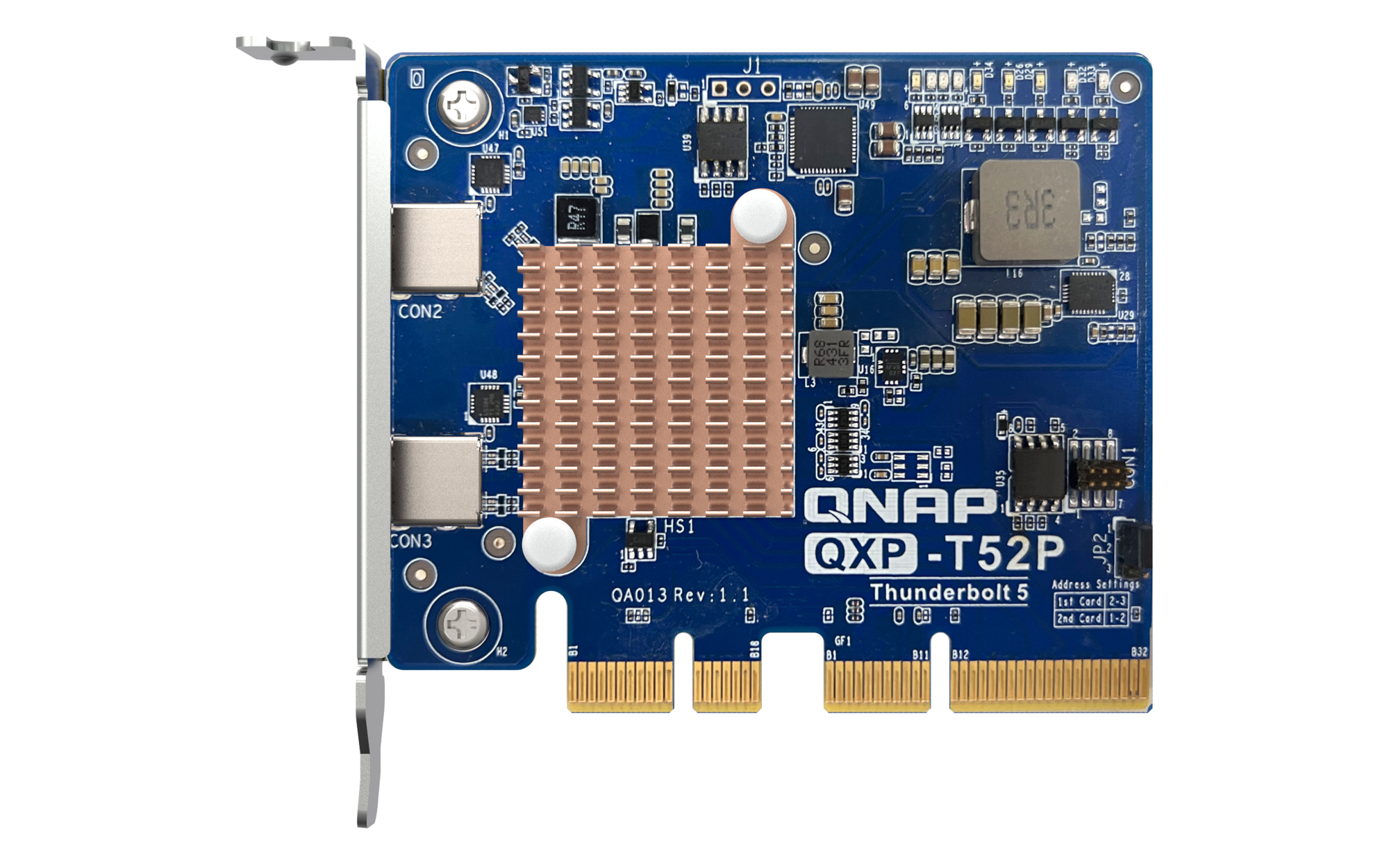 QNAP QXP-T52P interface cards/adapter Internal Thunderbolt – image 2
