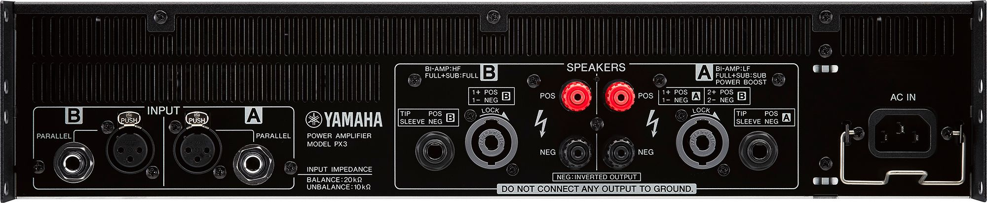 Yamaha PX3 audio amplifier Performance/stage – image 5