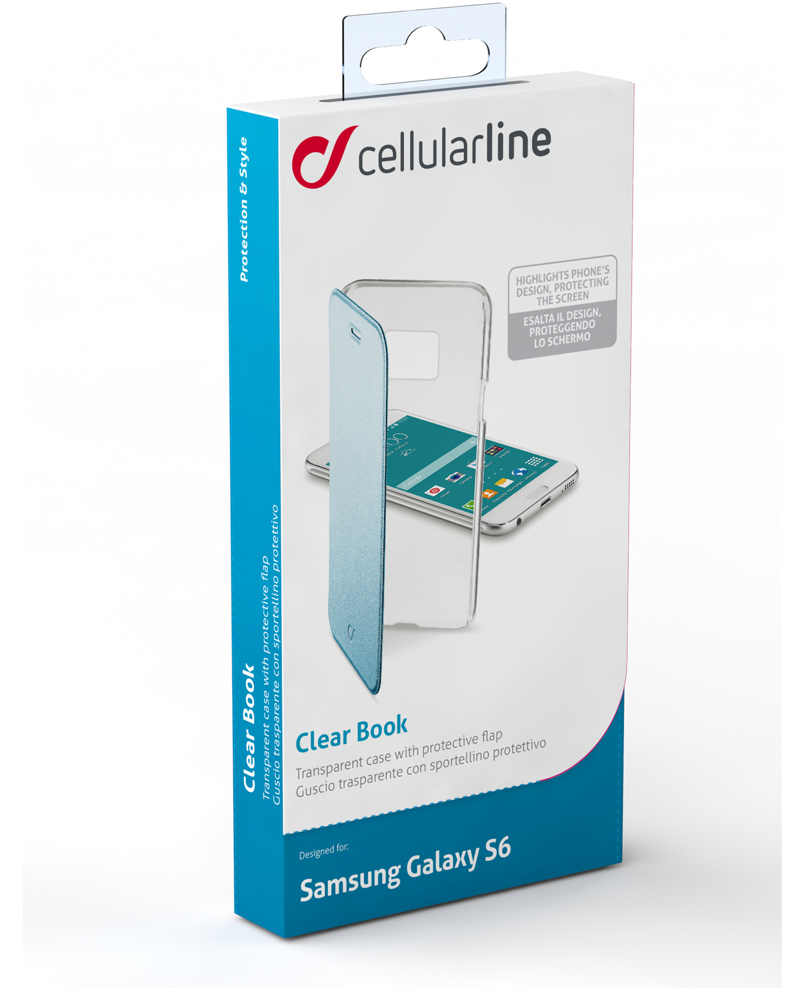 Cellularline Clear Book - Galaxy S6 – image 2