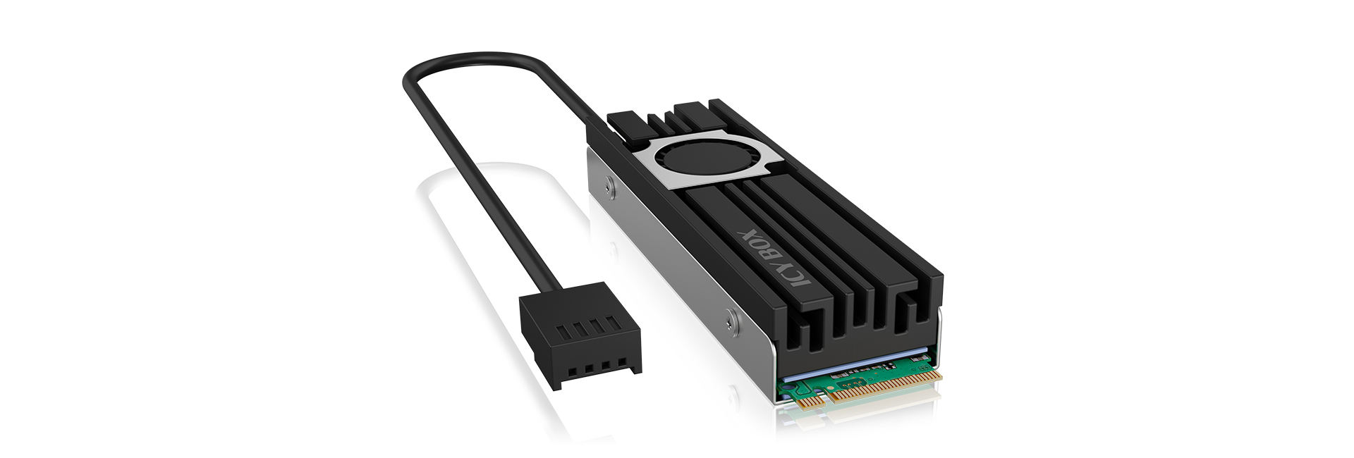 ICY BOX IB-M2HSF-703 Solid-state drive Heatsink/Radiator