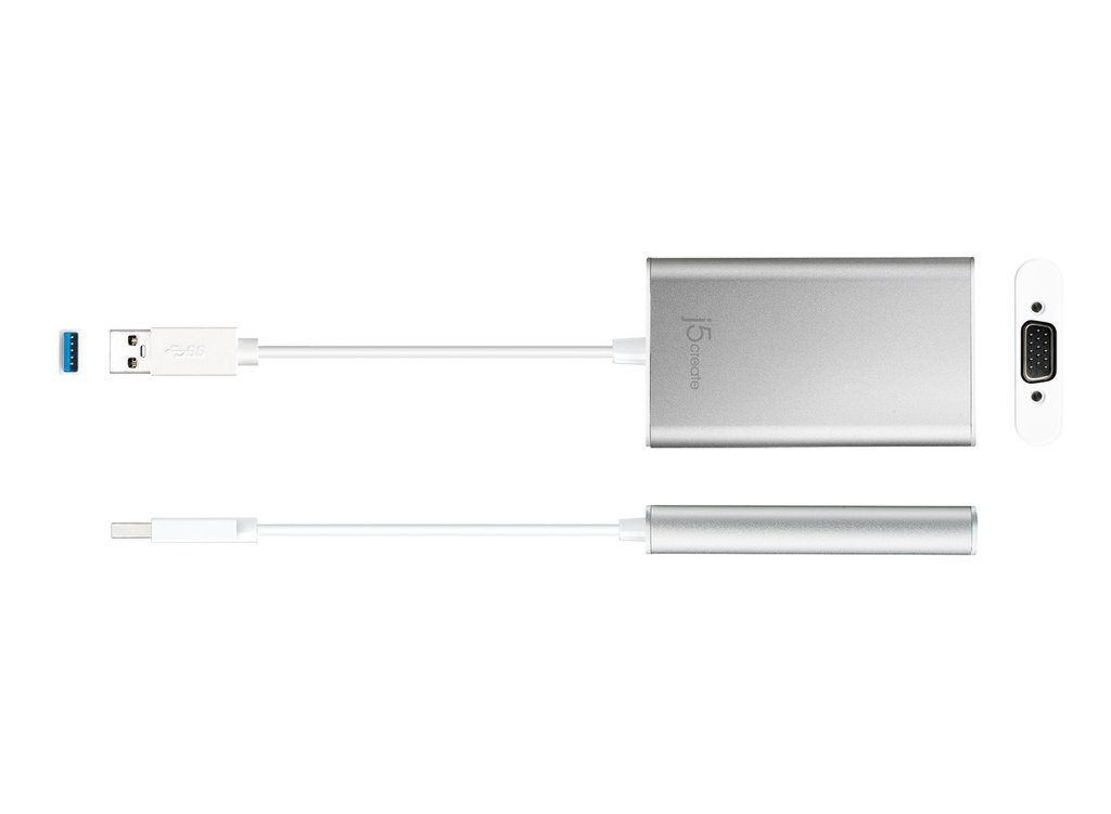 j5create JUA311 USB 3.0 to VGA Display Adapter – image 2