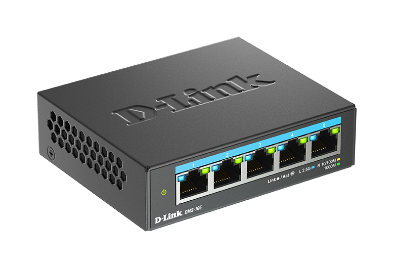 D-Link 5-Port Multi-Gigabit Unmanaged Switch Non gestito 2.5G Ethernet (100/1000/2500)