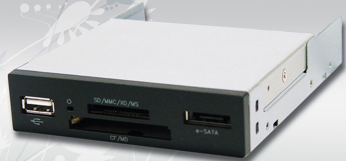 CoolBox CR-310ES card reader Internal Black – image 1