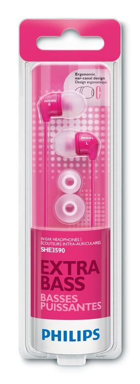 Philips In-Ear Headphones SHE3590PK/10 – image 3