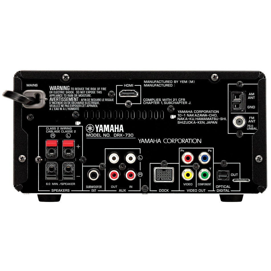 Yamaha MCR-730 home audio system Home audio micro system – image 2