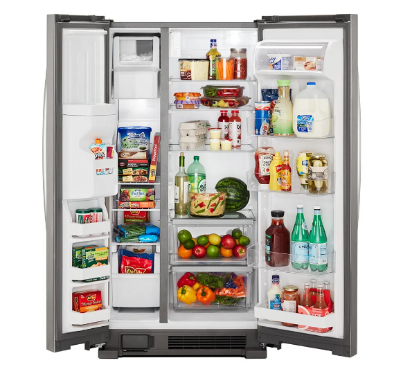 Whirlpool WD5620S side-by-side refrigerator Freestanding – image 3