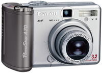 Canon PowerShot A70 NON 3.2Mpix 16MB LCD JPEG