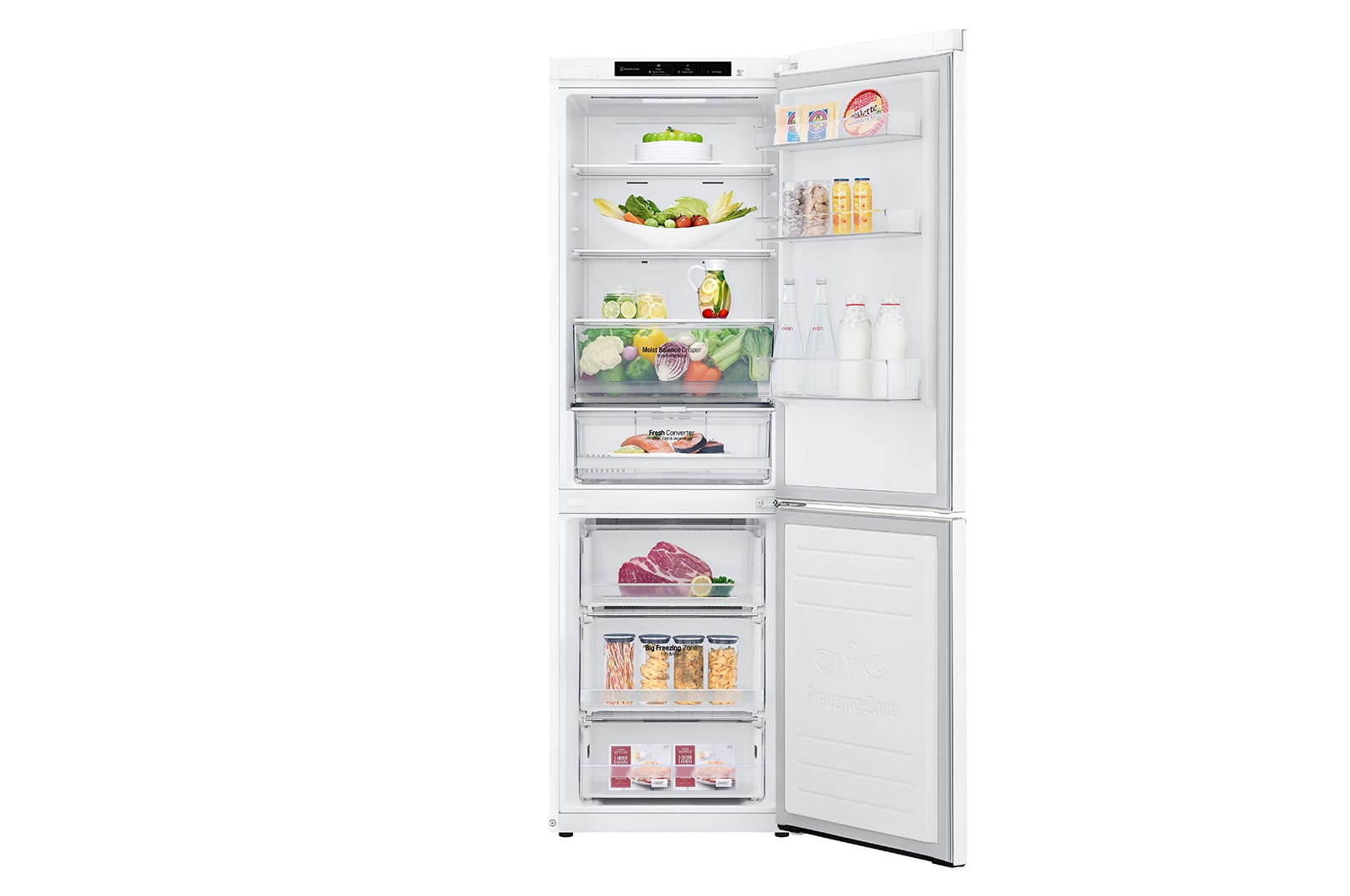 LG GBB61SWGCN fridge-freezer Freestanding – image 6