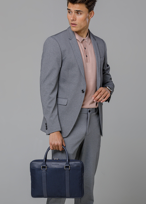 dbramante1928 Stelvio - 14" Slim Laptop Bag - Blue – image 5