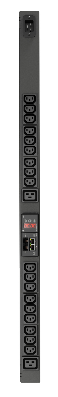 Vertiv Geist rPDU, monitored, 0U, input C20 230V 16A, outputs (18)C13 | (2)C19 – image 2