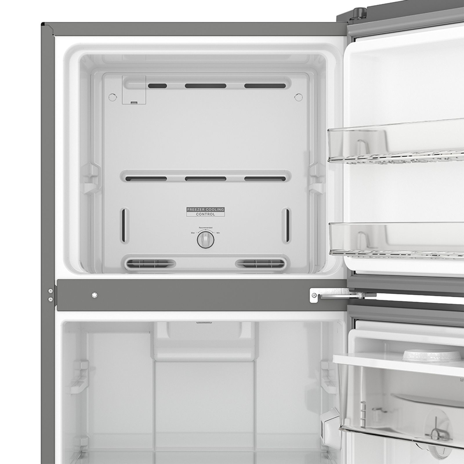 Whirlpool WT1133M fridge-freezer Freestanding Stainless steel – image 4