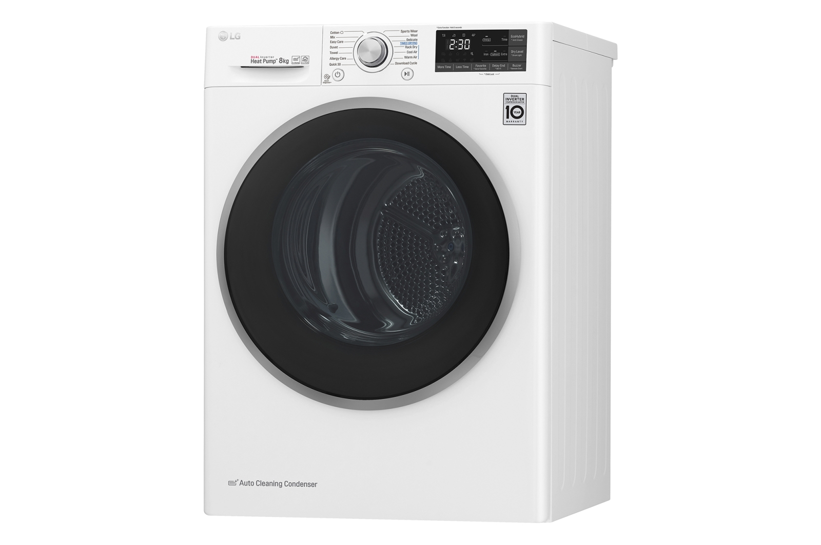 LG RC80U2AV3W tumble dryer Freestanding Front-load – image 4