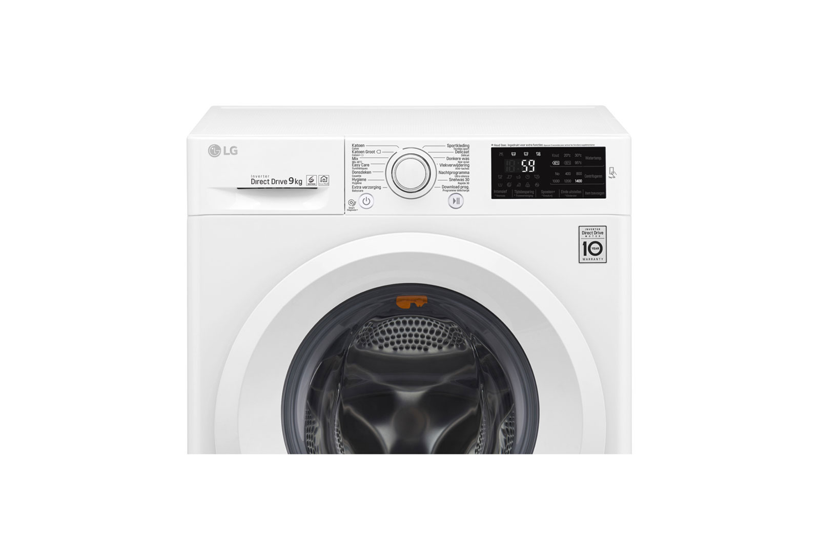 LG F4J5VN3W washing machine Front-load – image 4