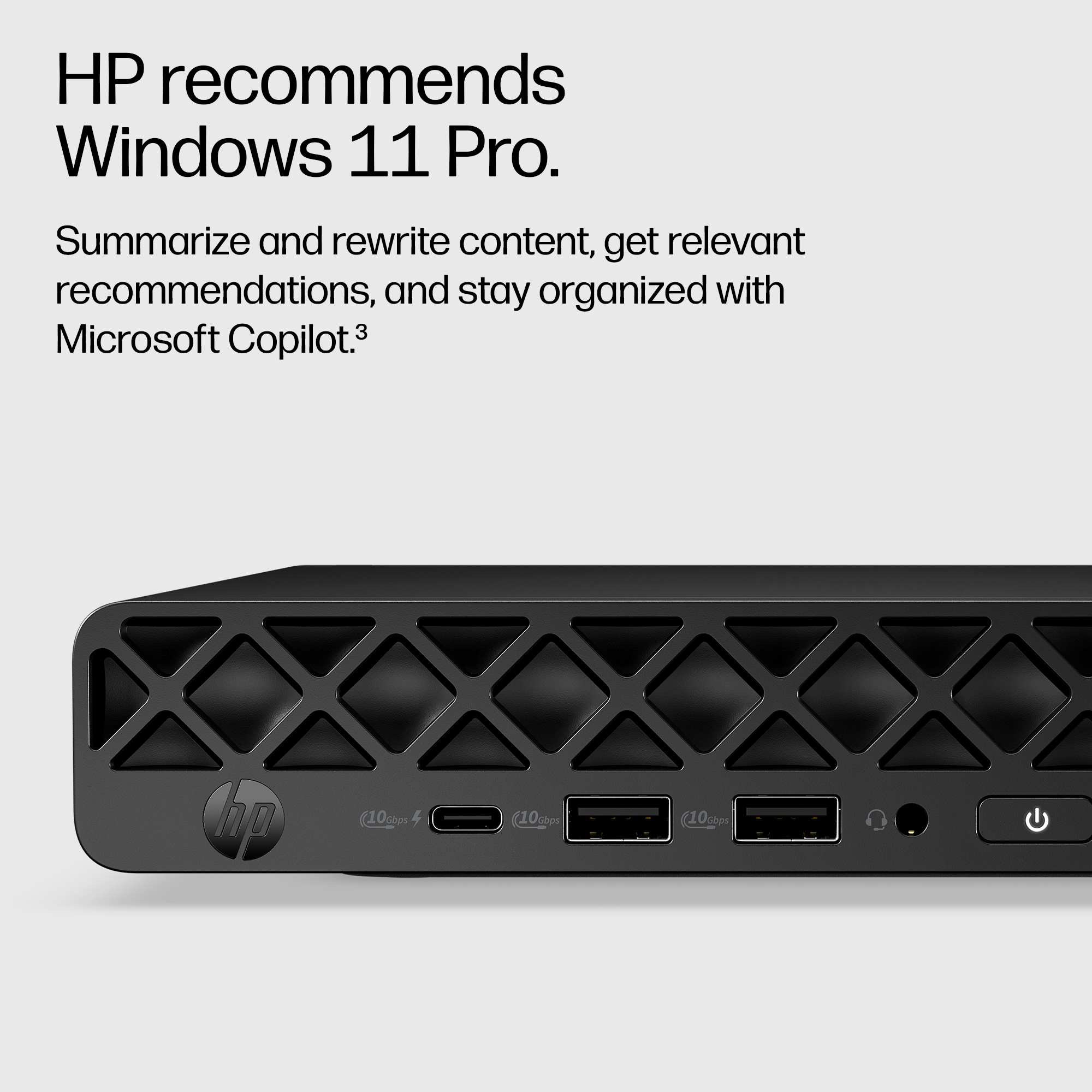 HP E22VBEA PC/workstation Copilot+ PC AMD Ryzen™ AI 7 445 – image 8