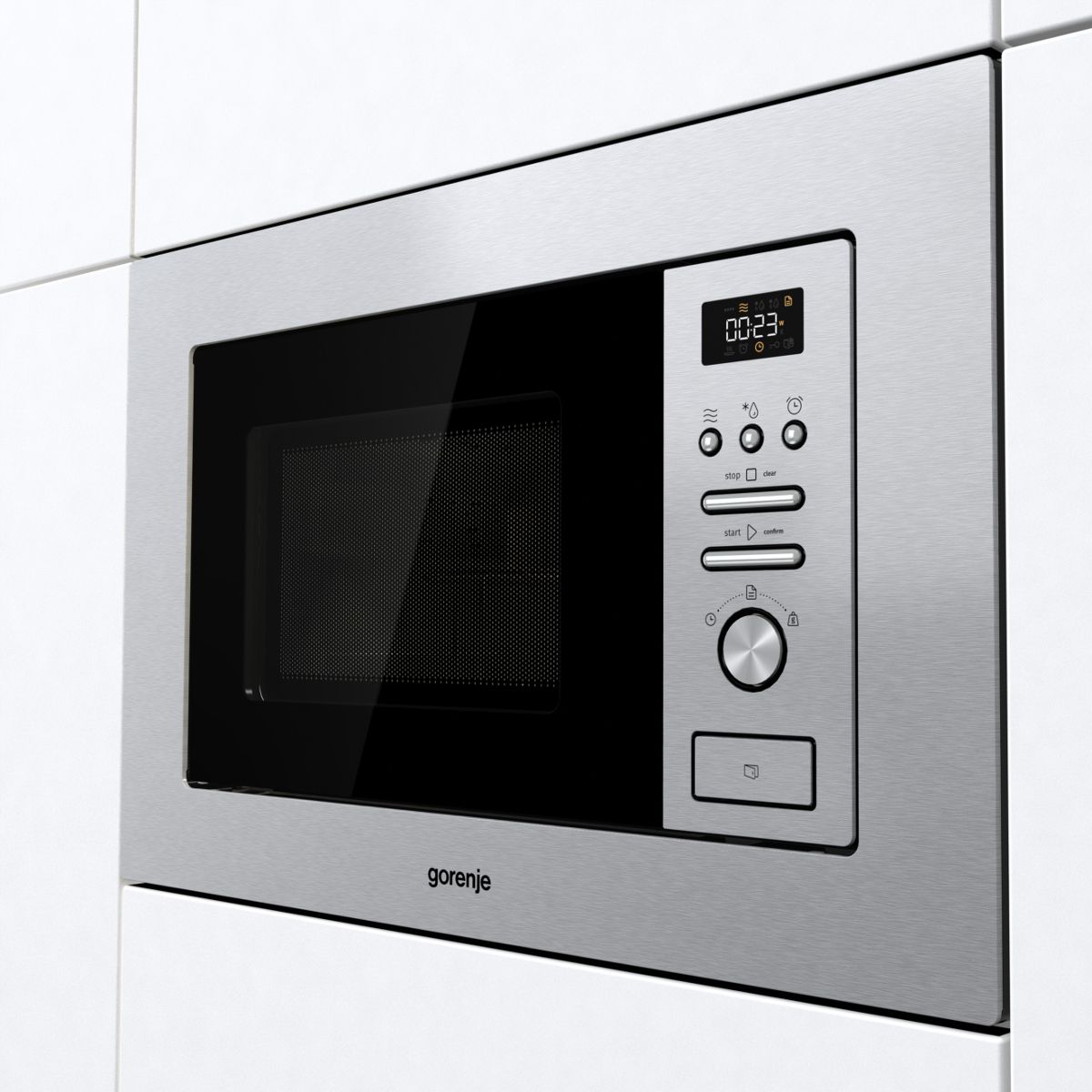 Gorenje BM201AM1X Stainless steel Solo microwave Built-in – image 4