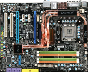 MSI P45PLATINUM Motherboard