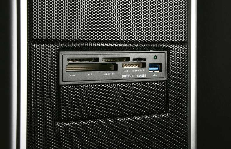 Axagon CRI-S3 card reader USB 3.2 Gen 1 (3.1 Gen 1) Internal Black, Grey – image 9