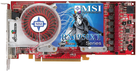 MSI RX1950XT-VT2D256E-HD graphics card – image 2