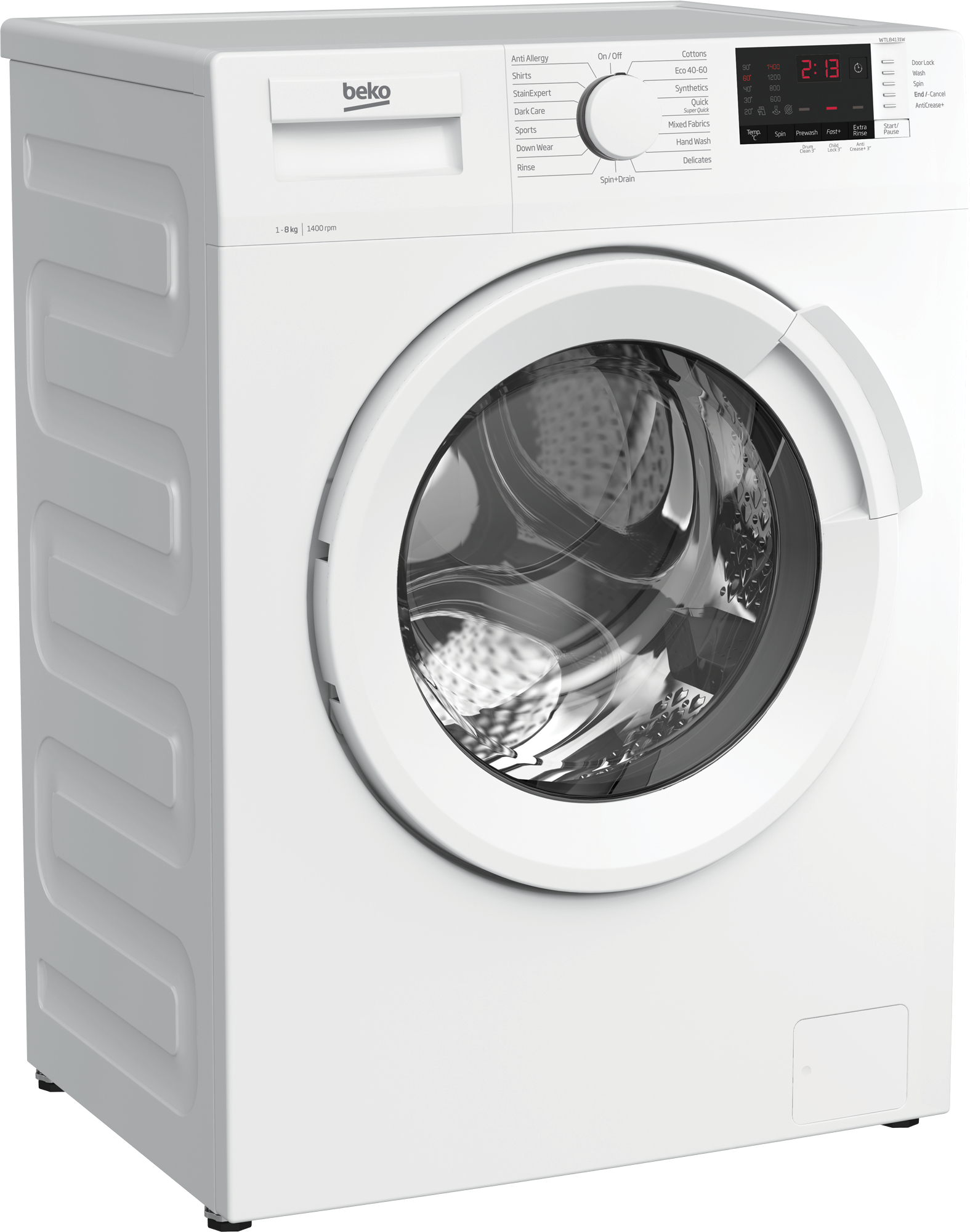 Beko WTL84131W washing machine Front-load – image 2