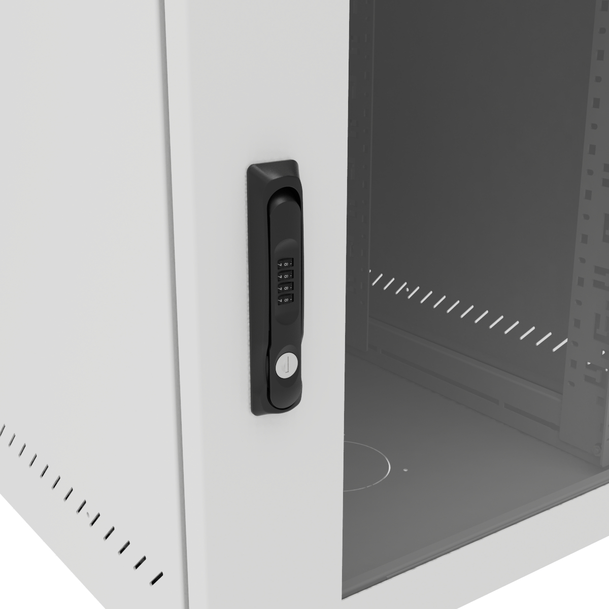 Vertiv VR Rack GL24WMCMP-W-SC-00-CM rack cabinet 12U Wall mounted rack White – image 4