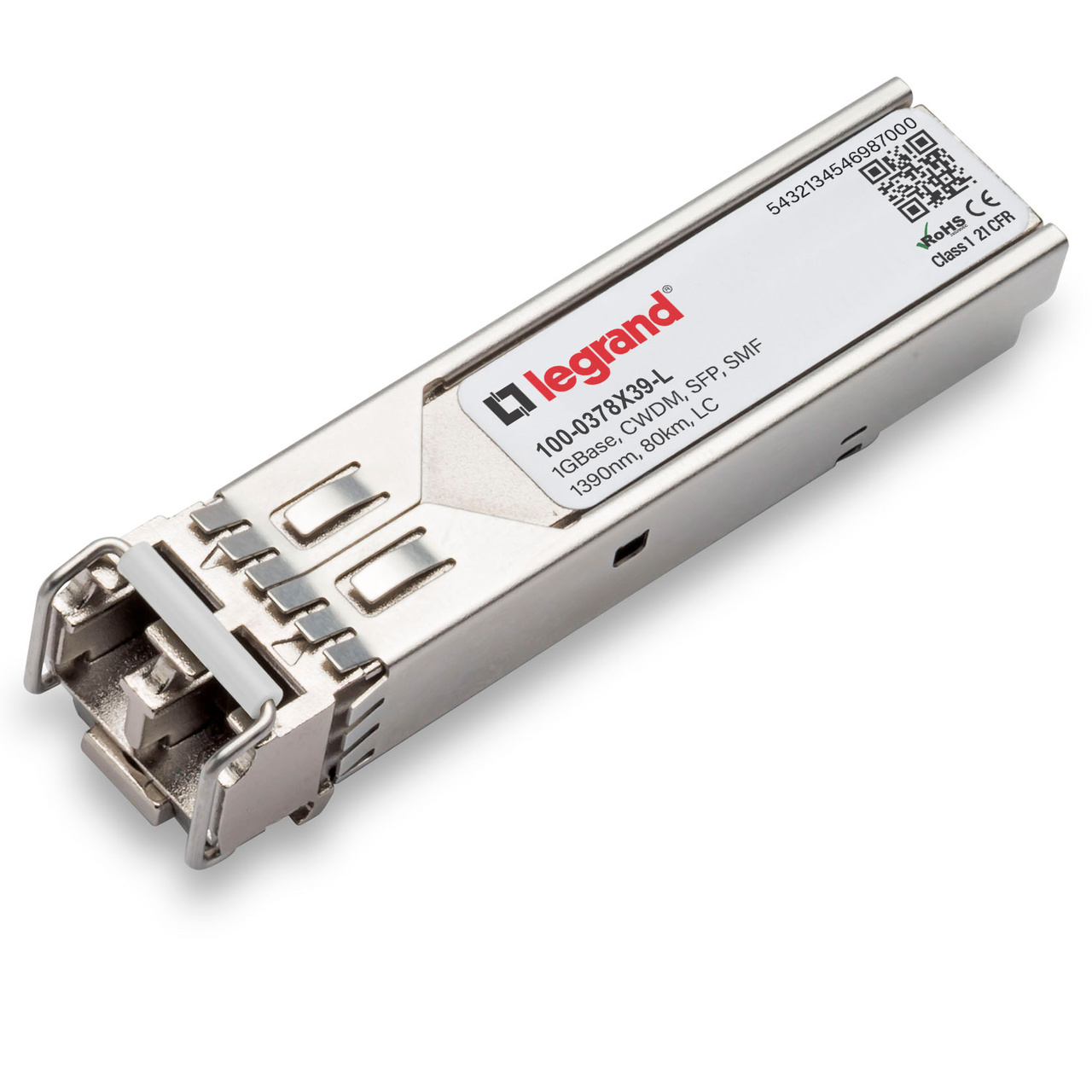 Legrand 100-0378X39-L network transceiver module Fiber optic 1000 Mbit/s SFP 1390 nm