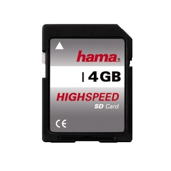 Hama HighSpeed SecureDigital Card 4 GB