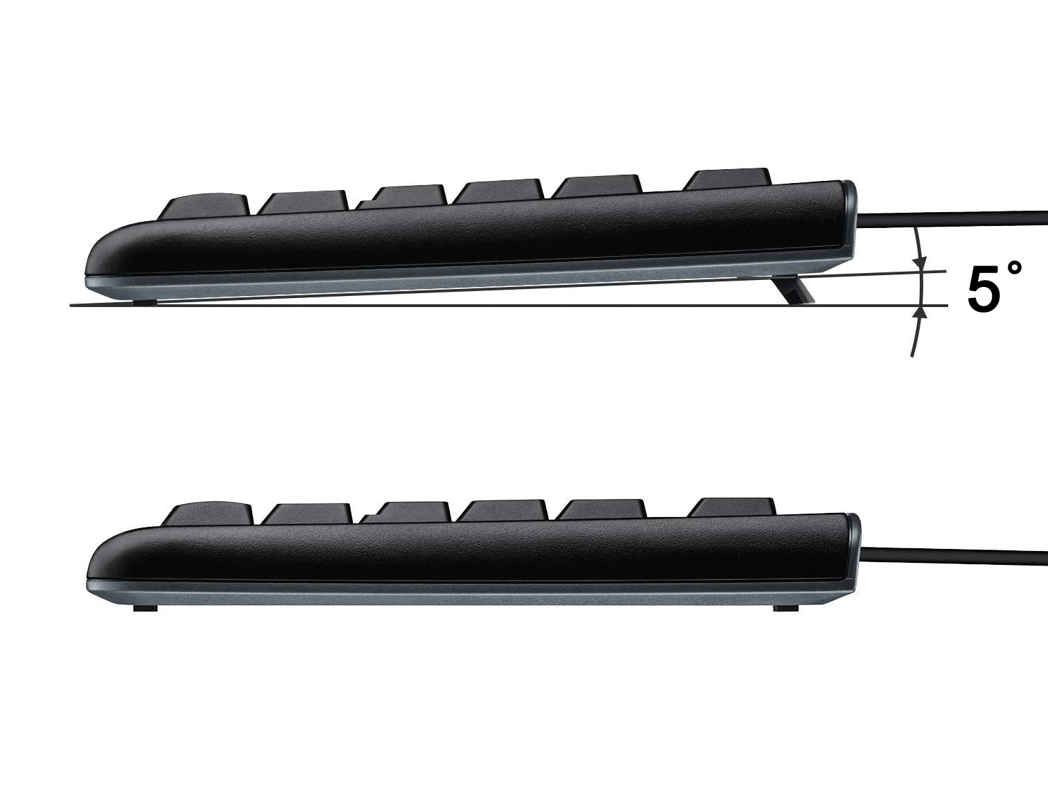 Equip Wired USB Keyboard, US/International layout (QWERTY) – image 4